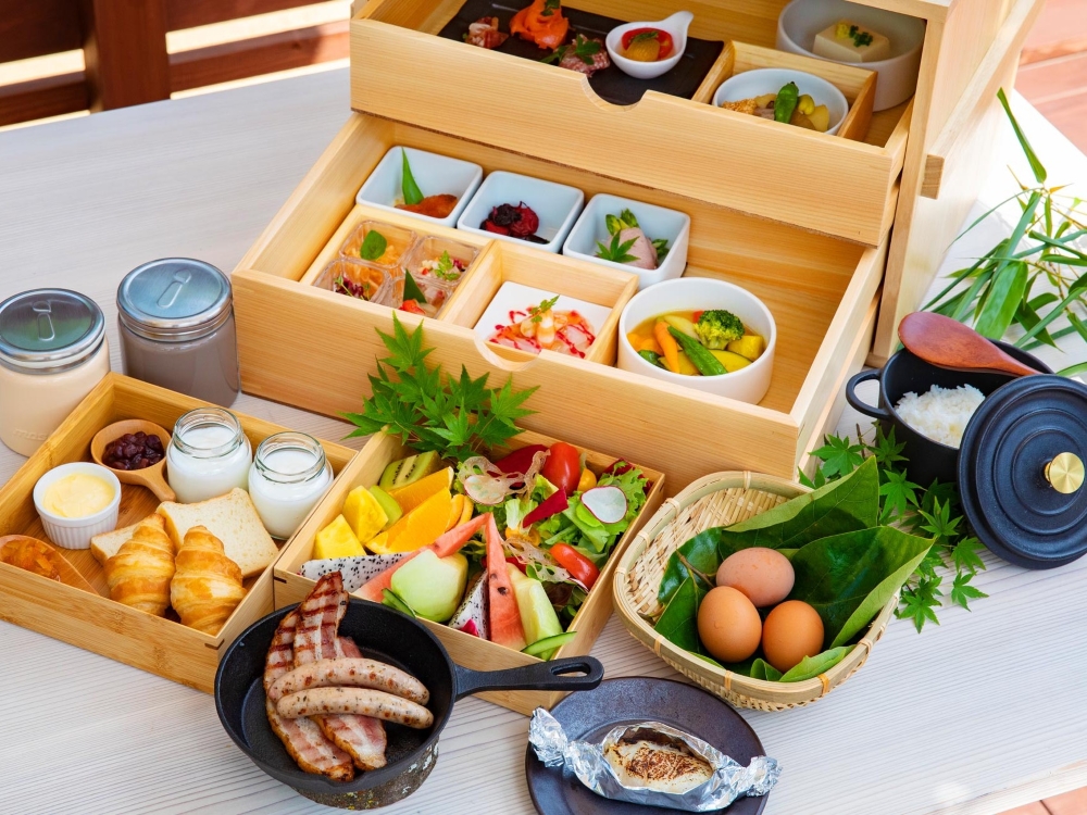 【ご朝食メニューの一例】